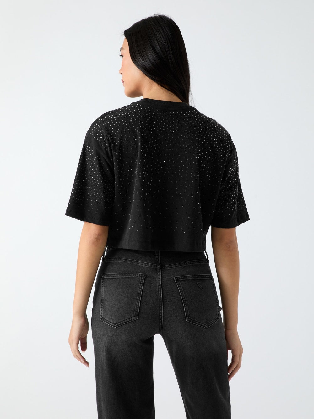 Rhinestones t-shirt - Guess