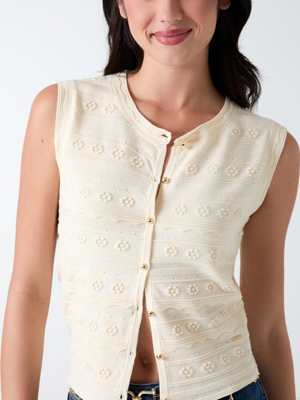 Knitted vest - Guess