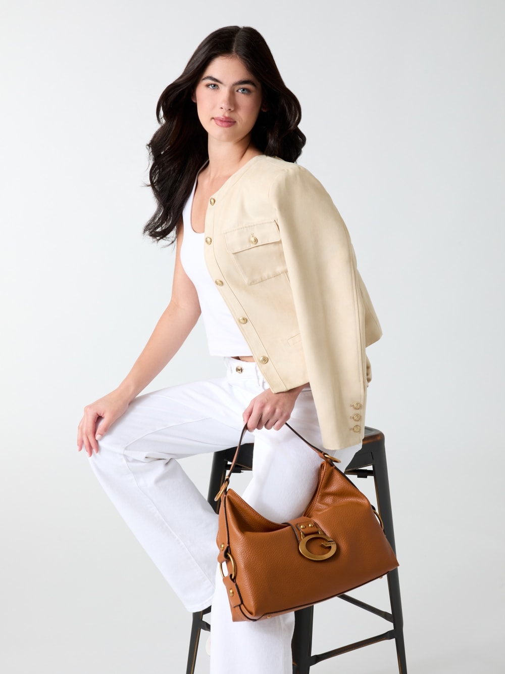 Faux-suede jacket - Guess