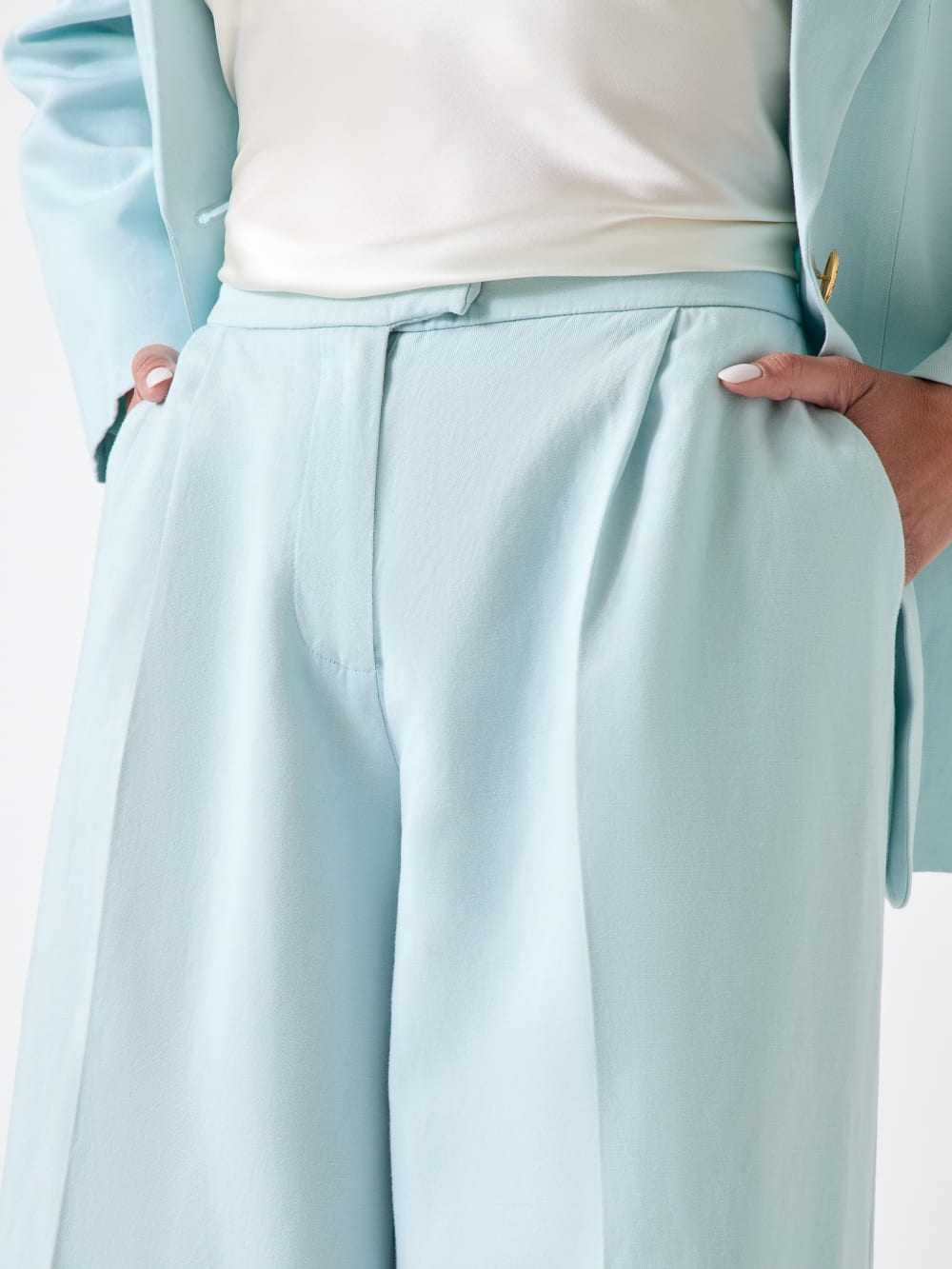 Marciano linen-blend pants - Guess