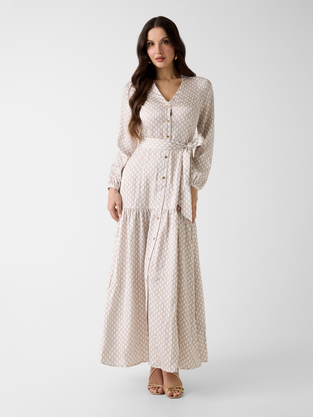 Marciano logo long dress - Guess