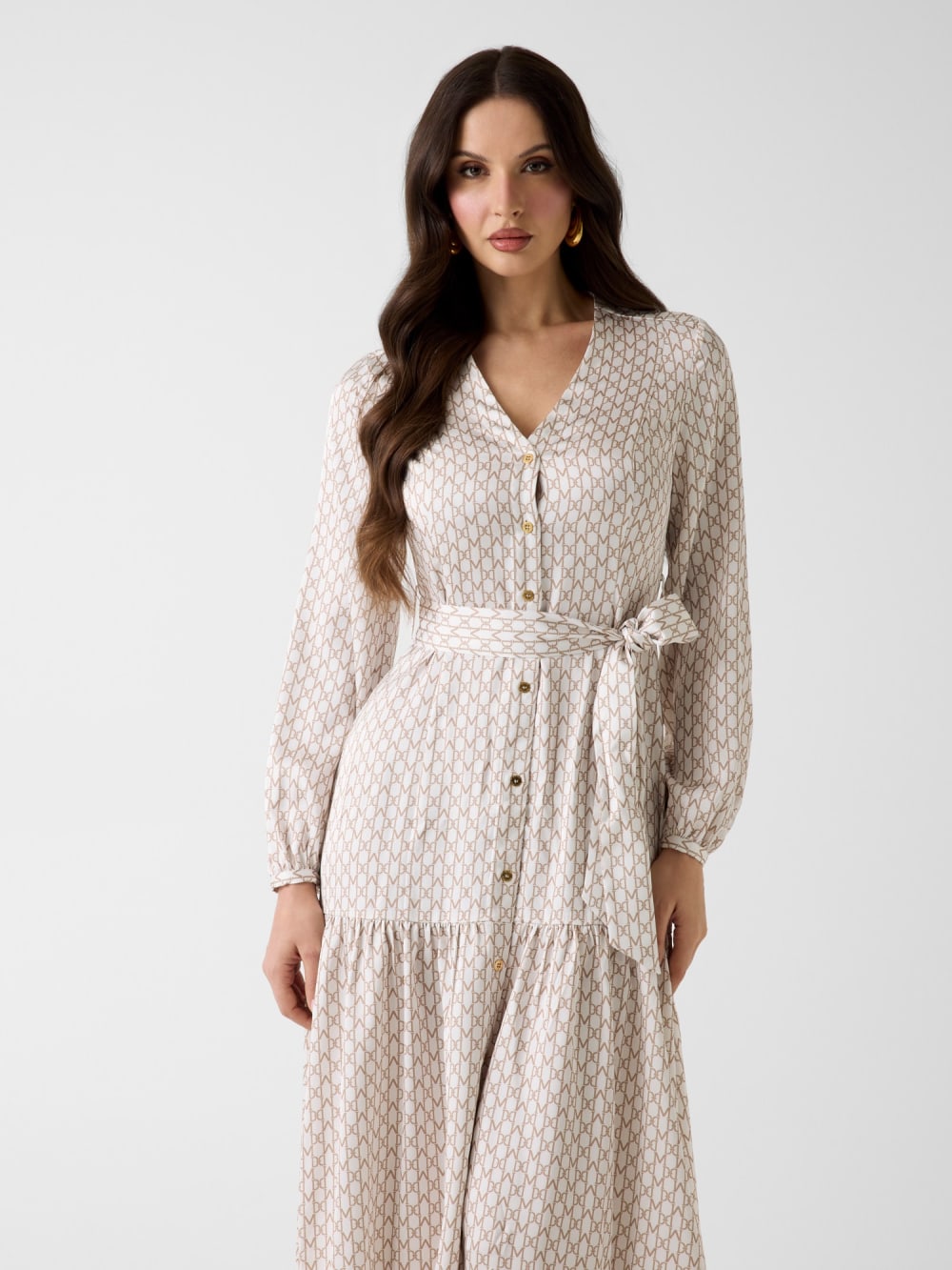 Marciano logo long dress - Guess