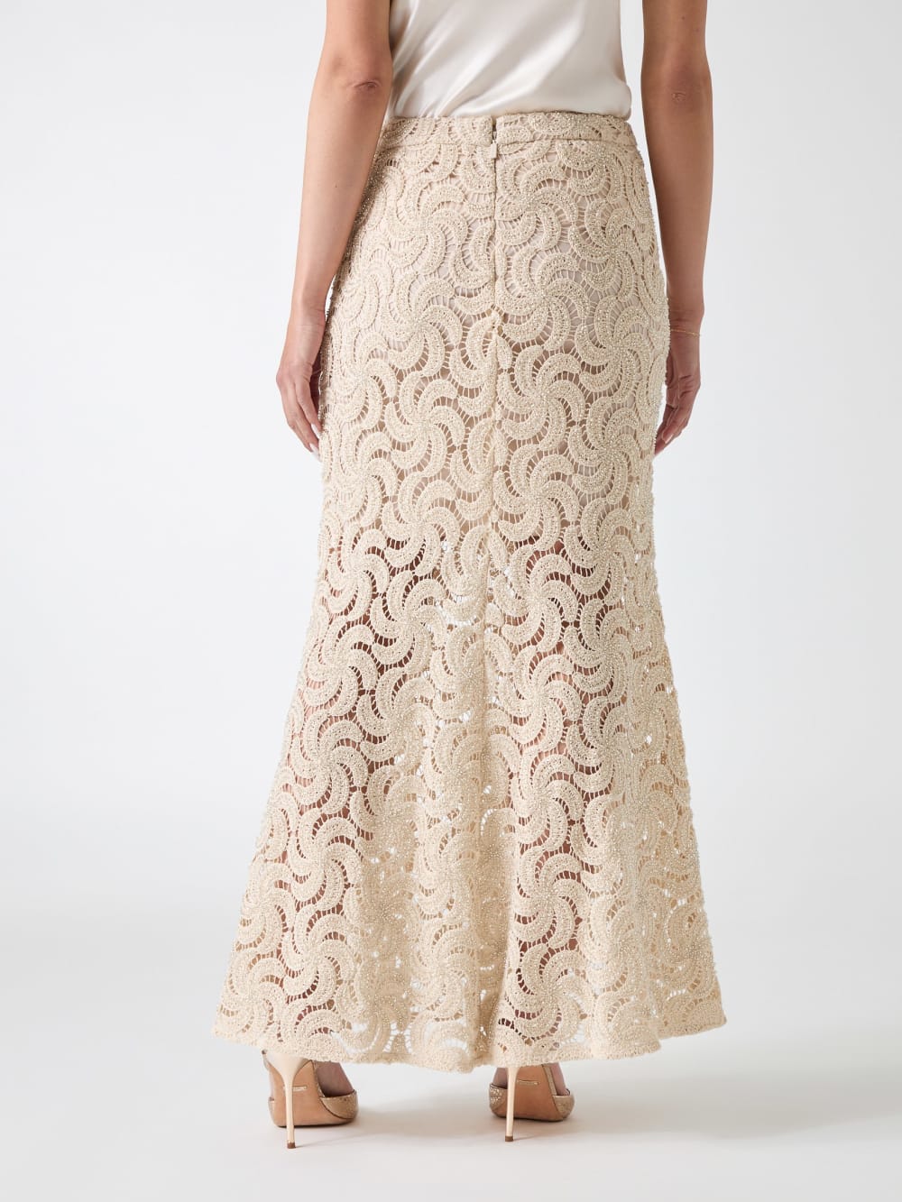 Marciano operwork textured skirt - Guess