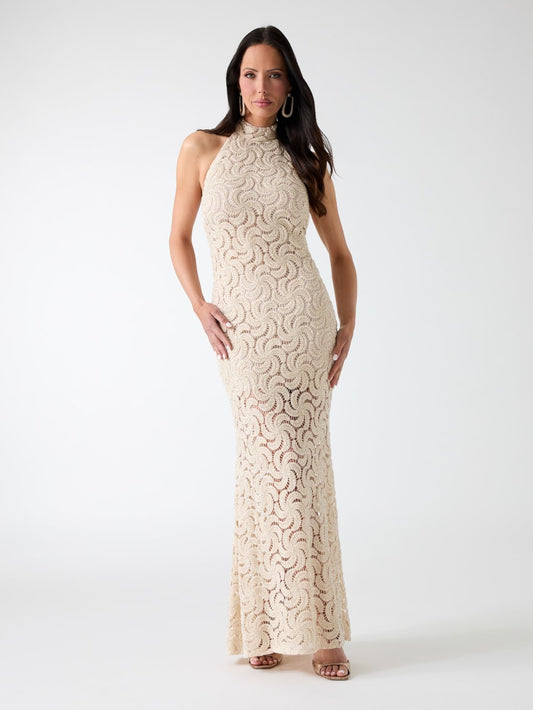 Marciano openwork textured dress - Guess