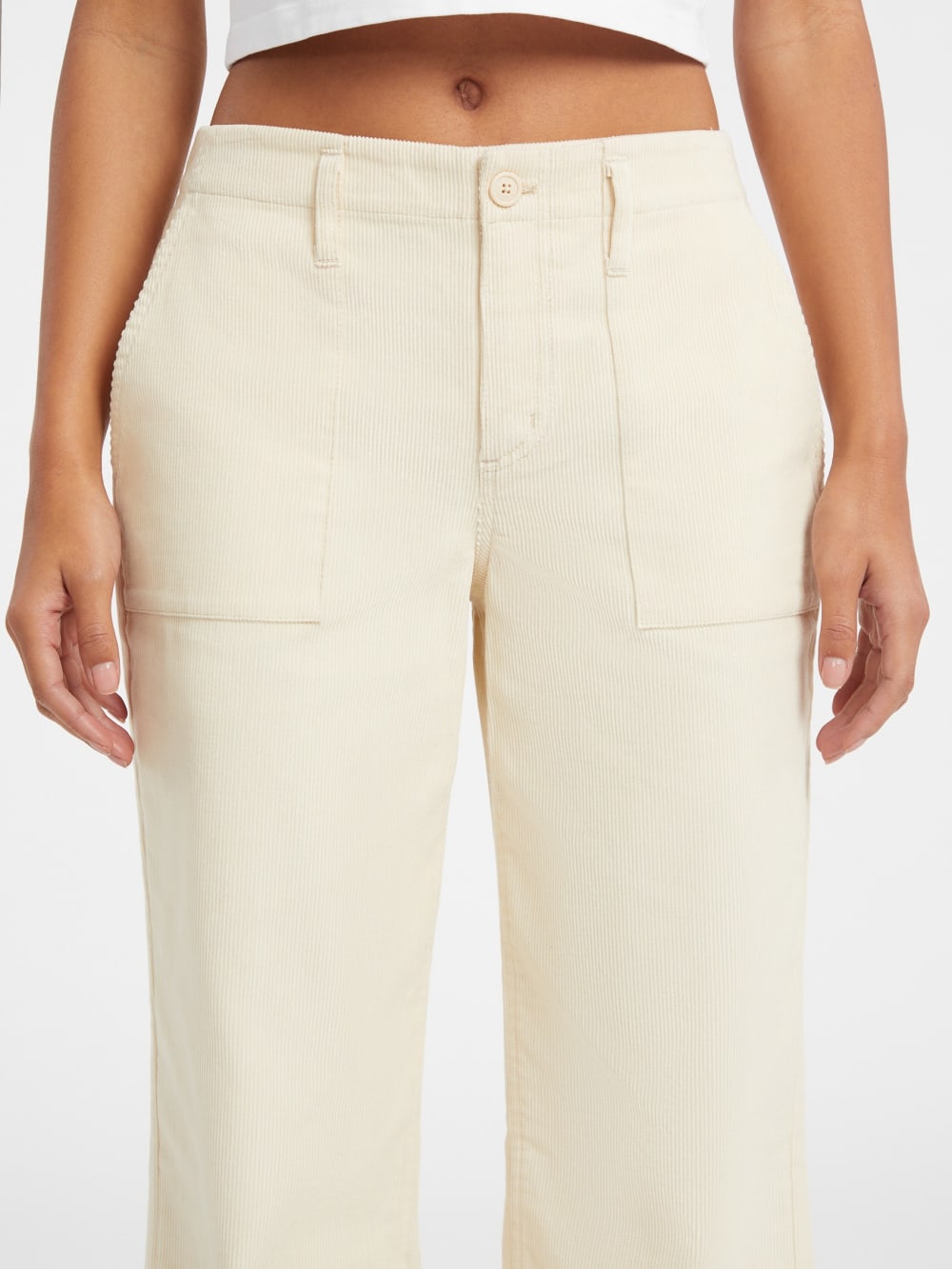 Wide-Leg Utility Pants - Guess