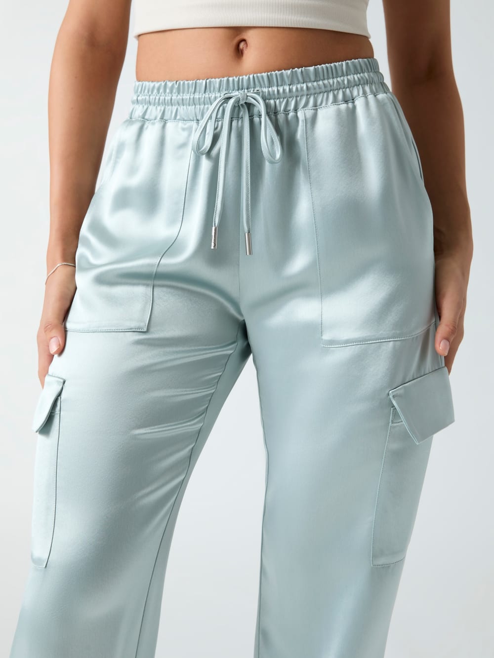 Slim fit cargo joggers - Guess