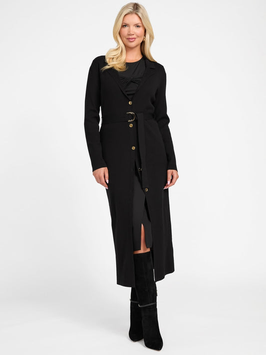 Aabish Longline Cardigan Sweater - Guess