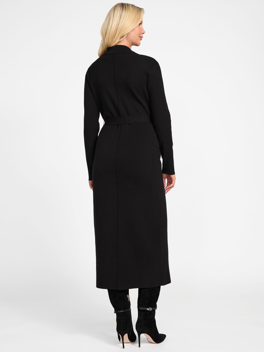 Aabish Longline Cardigan Sweater - Guess
