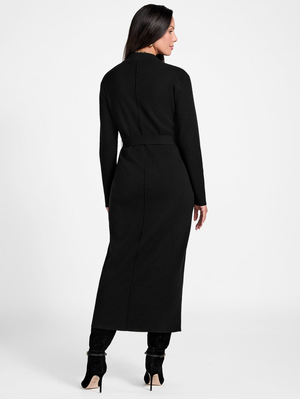 Aabish Longline Cardigan Sweater - Guess