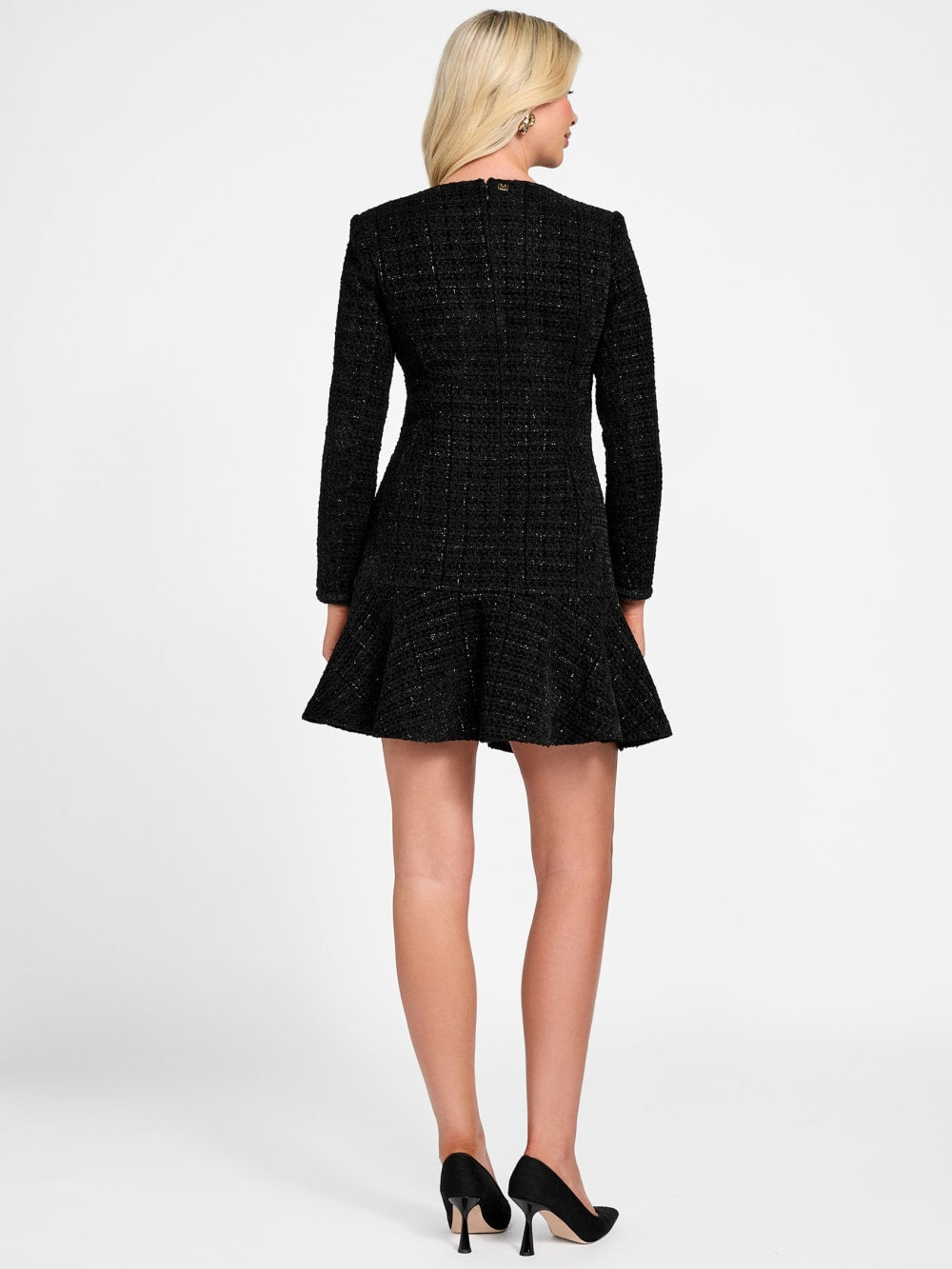 Eco Sue Boucle Mini Dress - Guess
