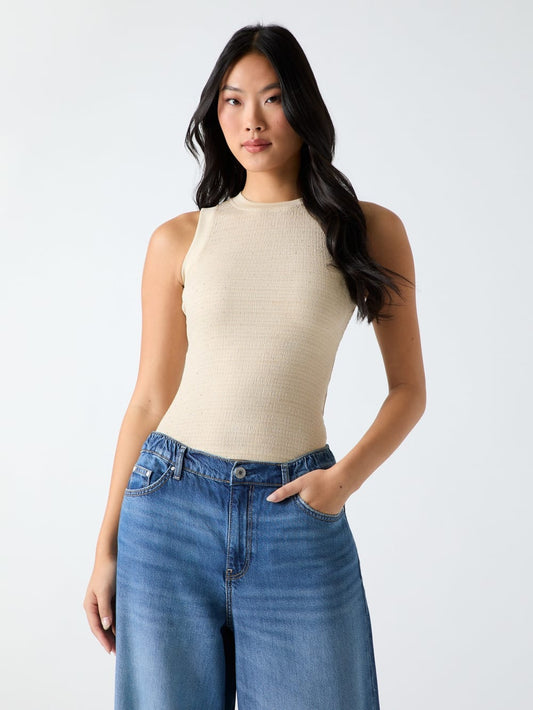 Rhinestones tank top - Guess