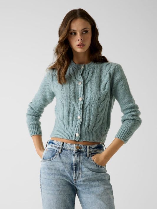 Wool-blend cardigan - Guess