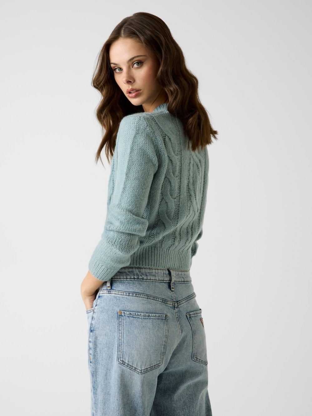 Wool-blend cardigan - Guess