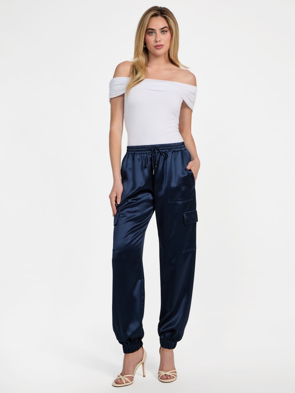 Slim fit cargo joggers - Guess