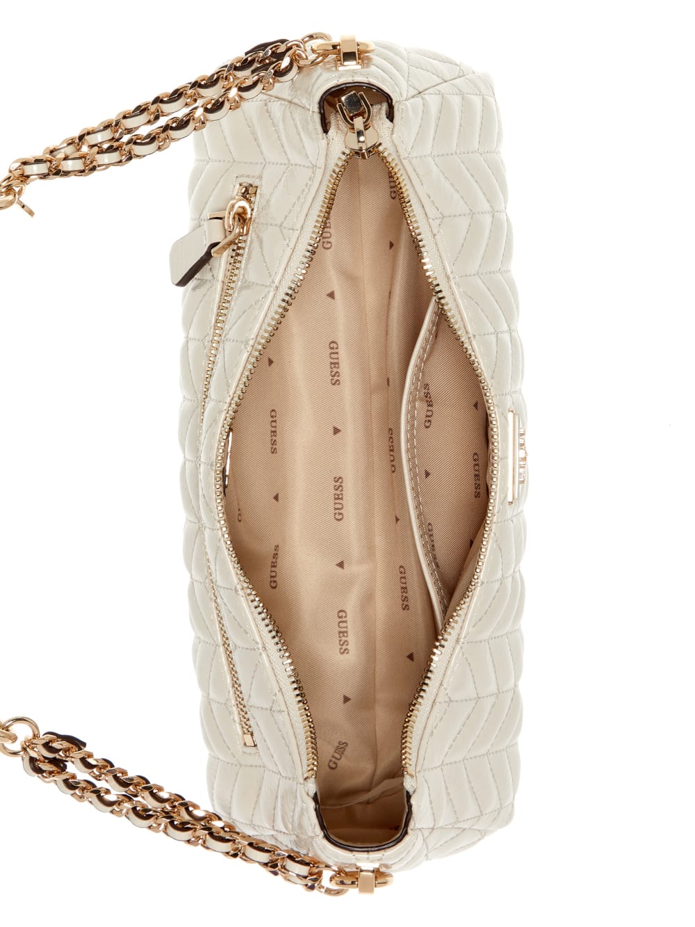 Cheryl Quilted Shoulder  Bag - Guess