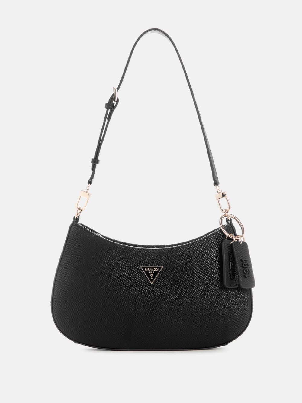 Noelle saffiano shoulder bag - Guess
