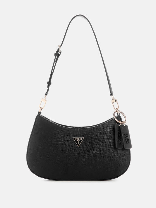 Noelle saffiano shoulder bag - Guess