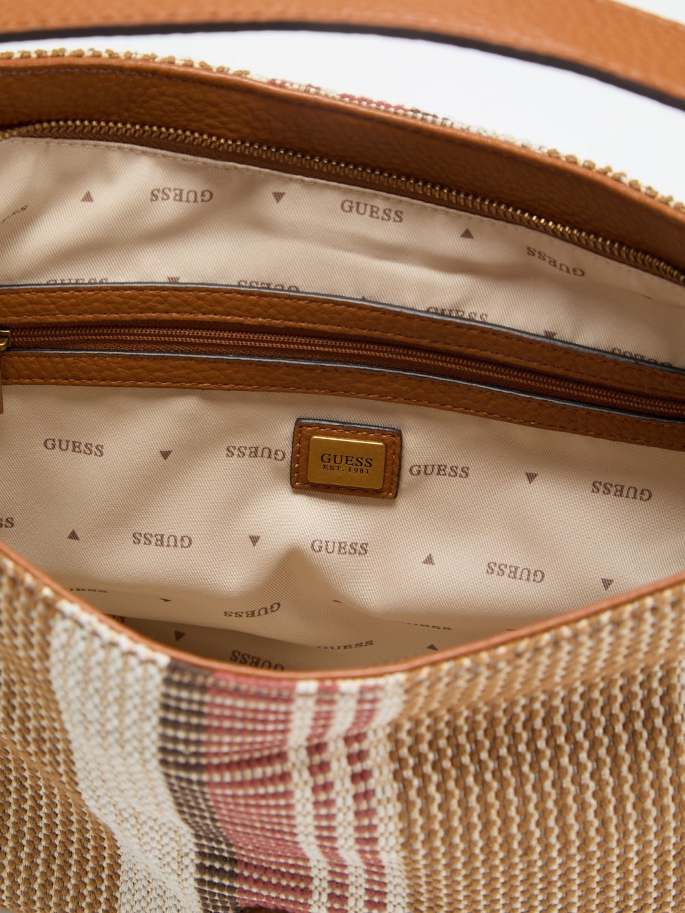 Camden Woven Shoulder Bag - Guess