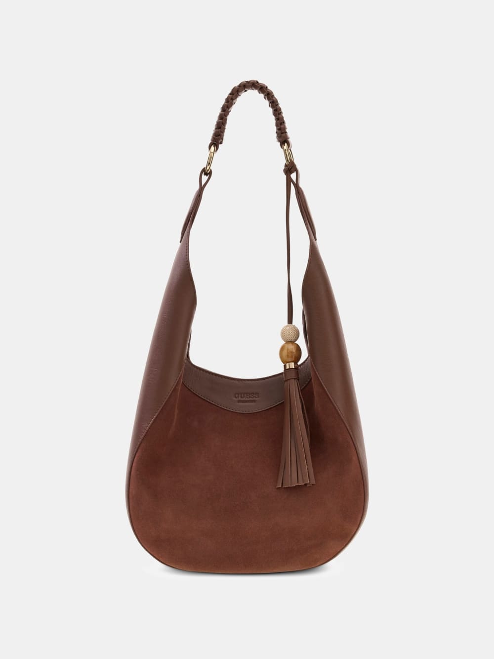 Nina genuine leather hobo bag - Guess