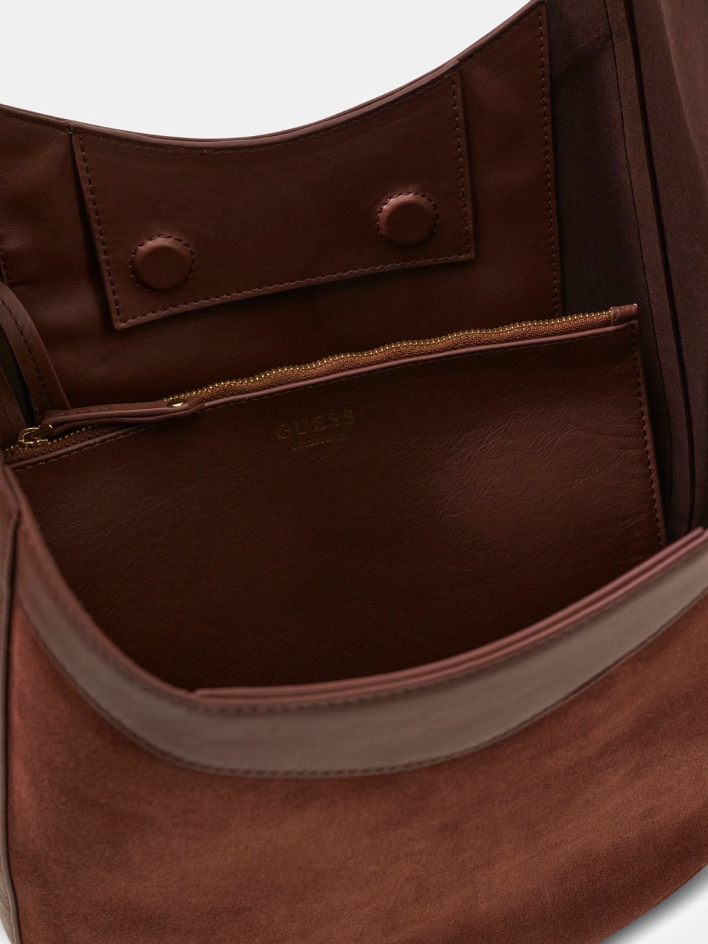 Nina genuine leather hobo bag - Guess