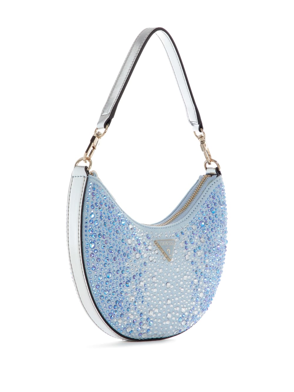 Tasmin Rhinestones Hobo Bag - Guess