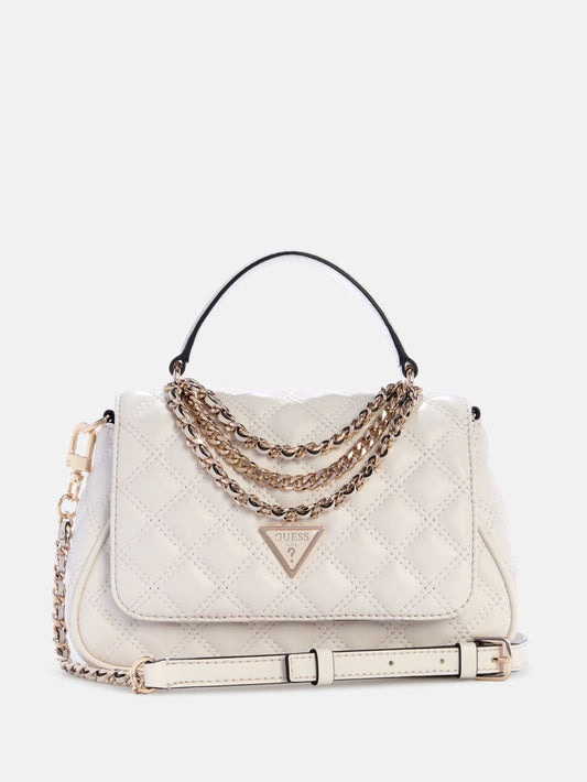 Giully II Quilted Top-Handle Bag - Guess