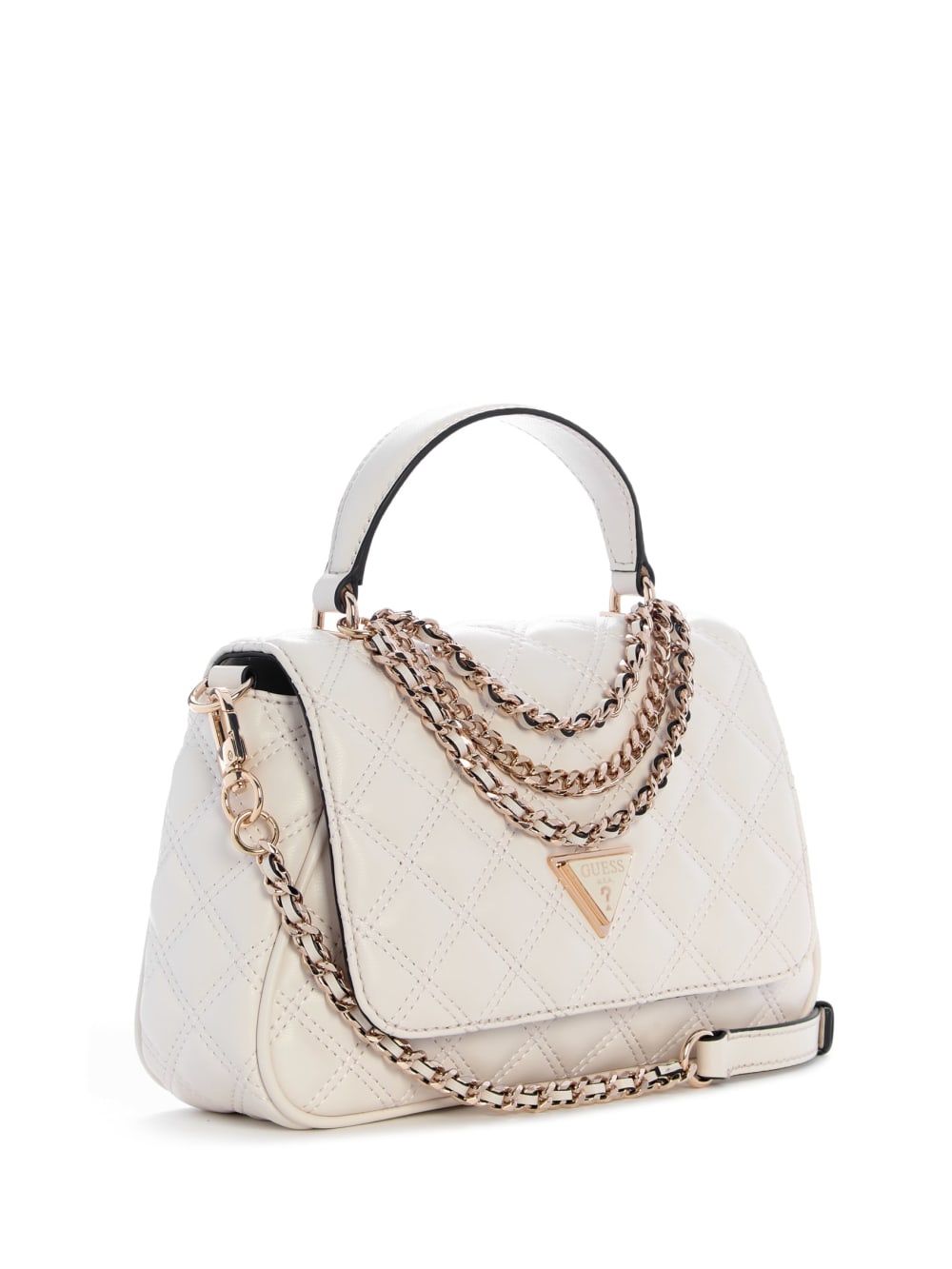 Giully II Quilted Top-Handle Bag - Guess