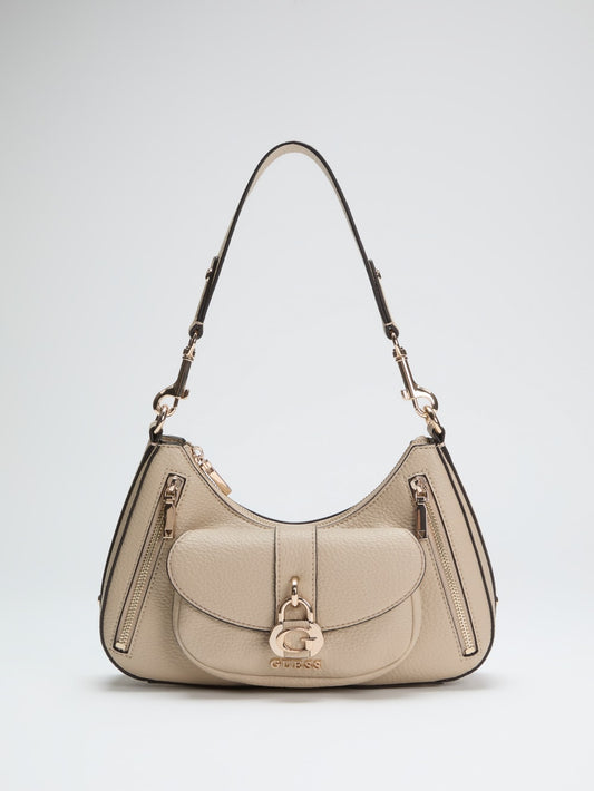 Jessa Logo Shoulder Bag - Guess