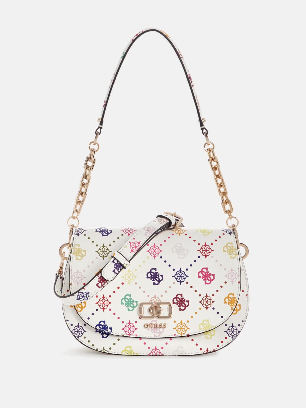 Emelie Logo Shoulder  Bag - Guess