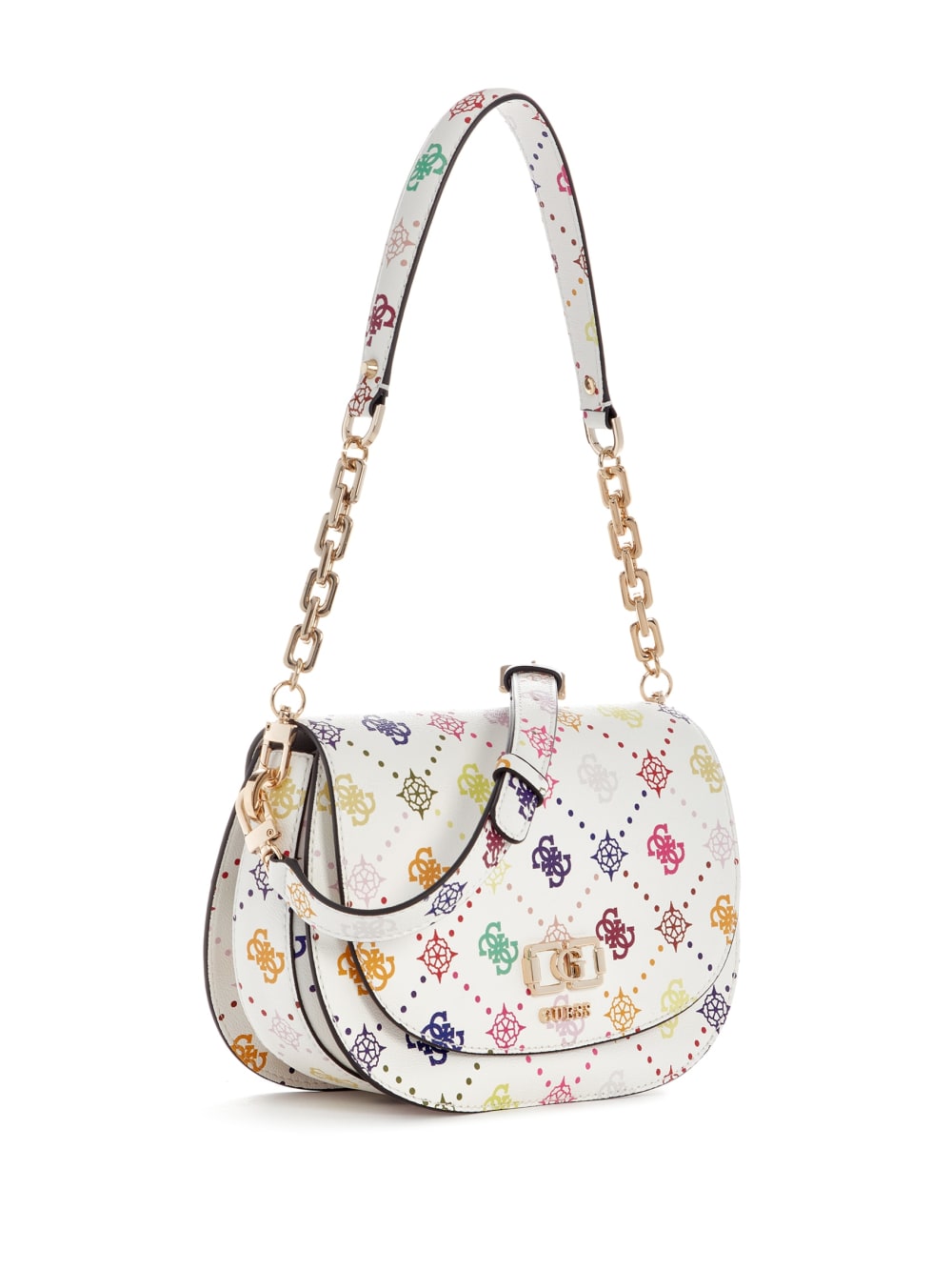 Emelie Logo Shoulder  Bag - Guess