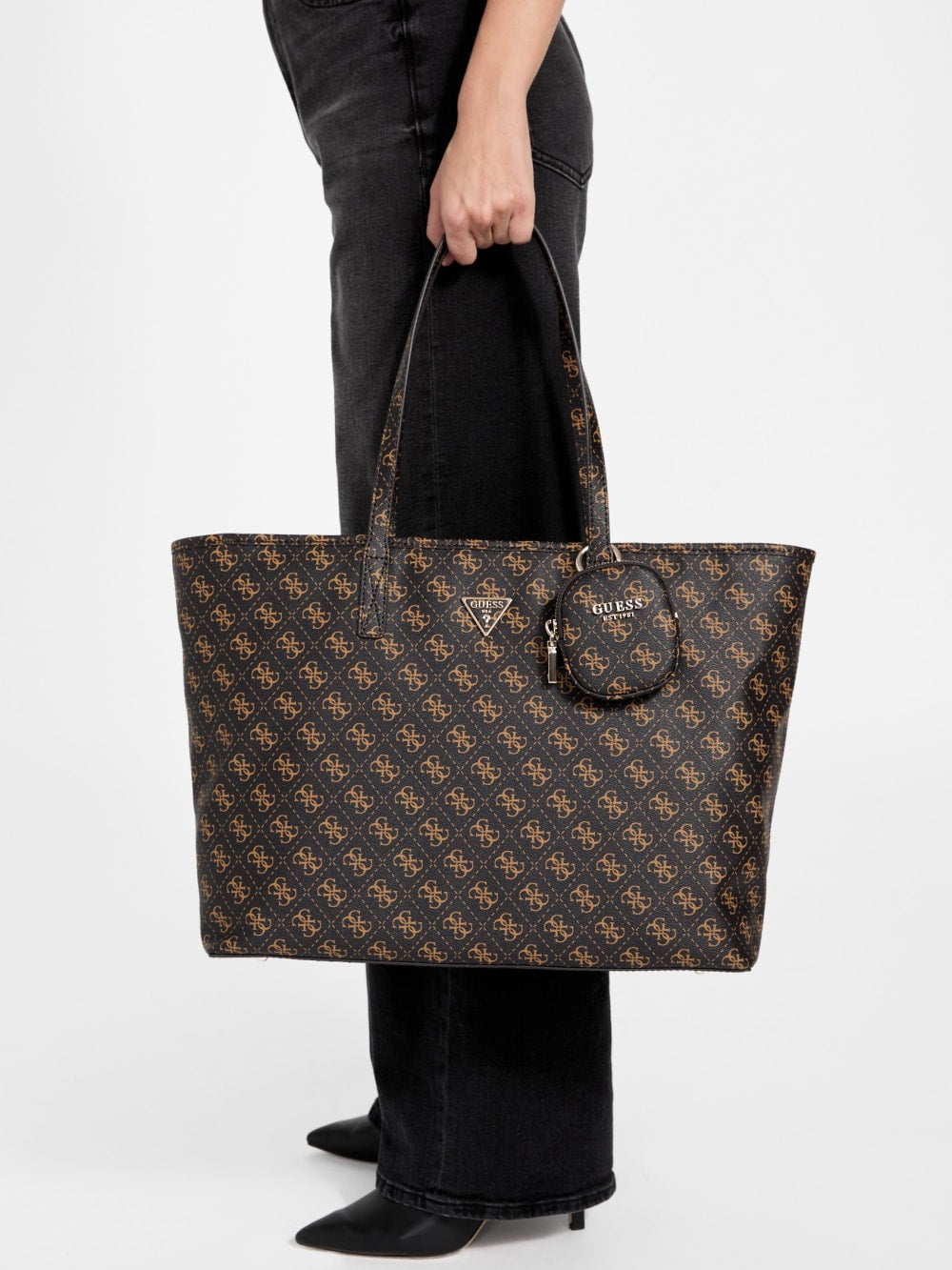 Power Play II Quattro G Large Tech Tote Set - Guess