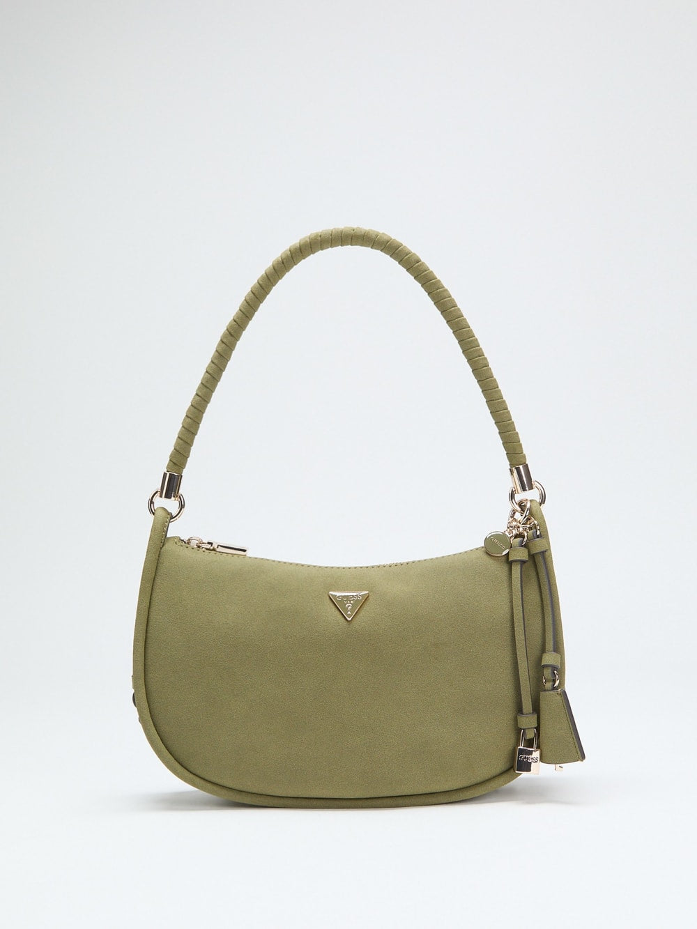 Danya Suede Shoulder  Bag - Guess