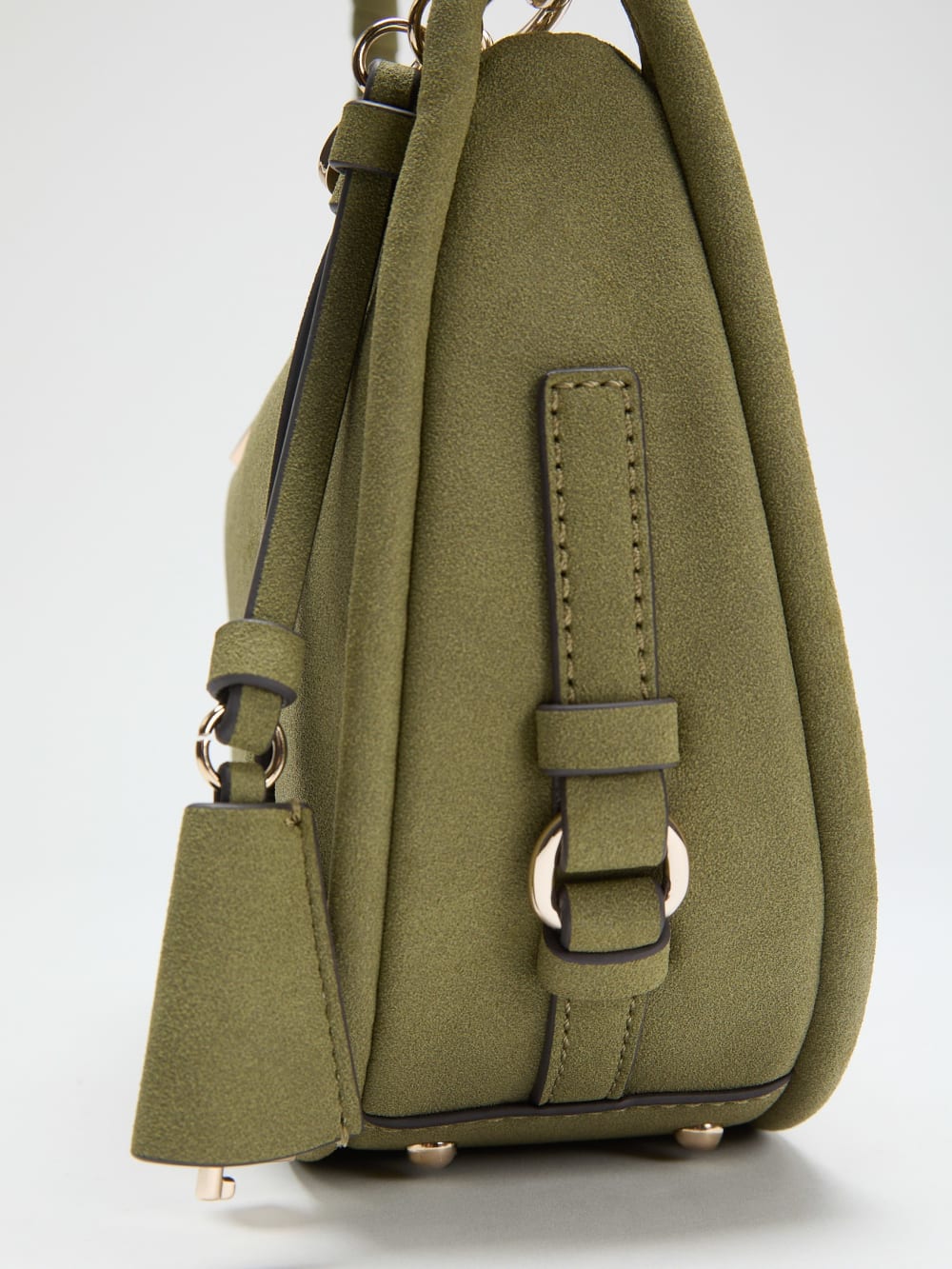 Danya Suede Shoulder  Bag - Guess