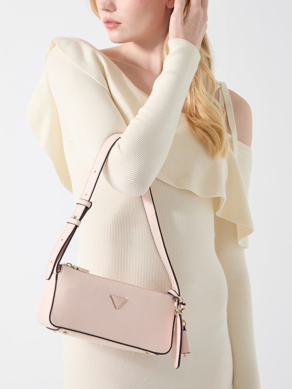 Isobel Logo Shoulder  Bag - Guess