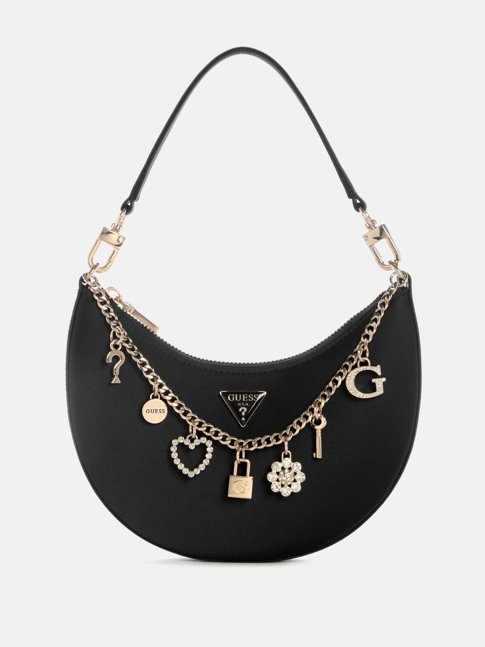 Tasmin Charm Appliqu  Hobo Bag - Guess