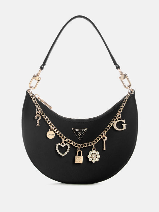 Tasmin Charm Appliqu  Hobo Bag - Guess