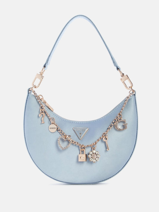 Tasmin Charm Appliqu  Hobo Bag - Guess