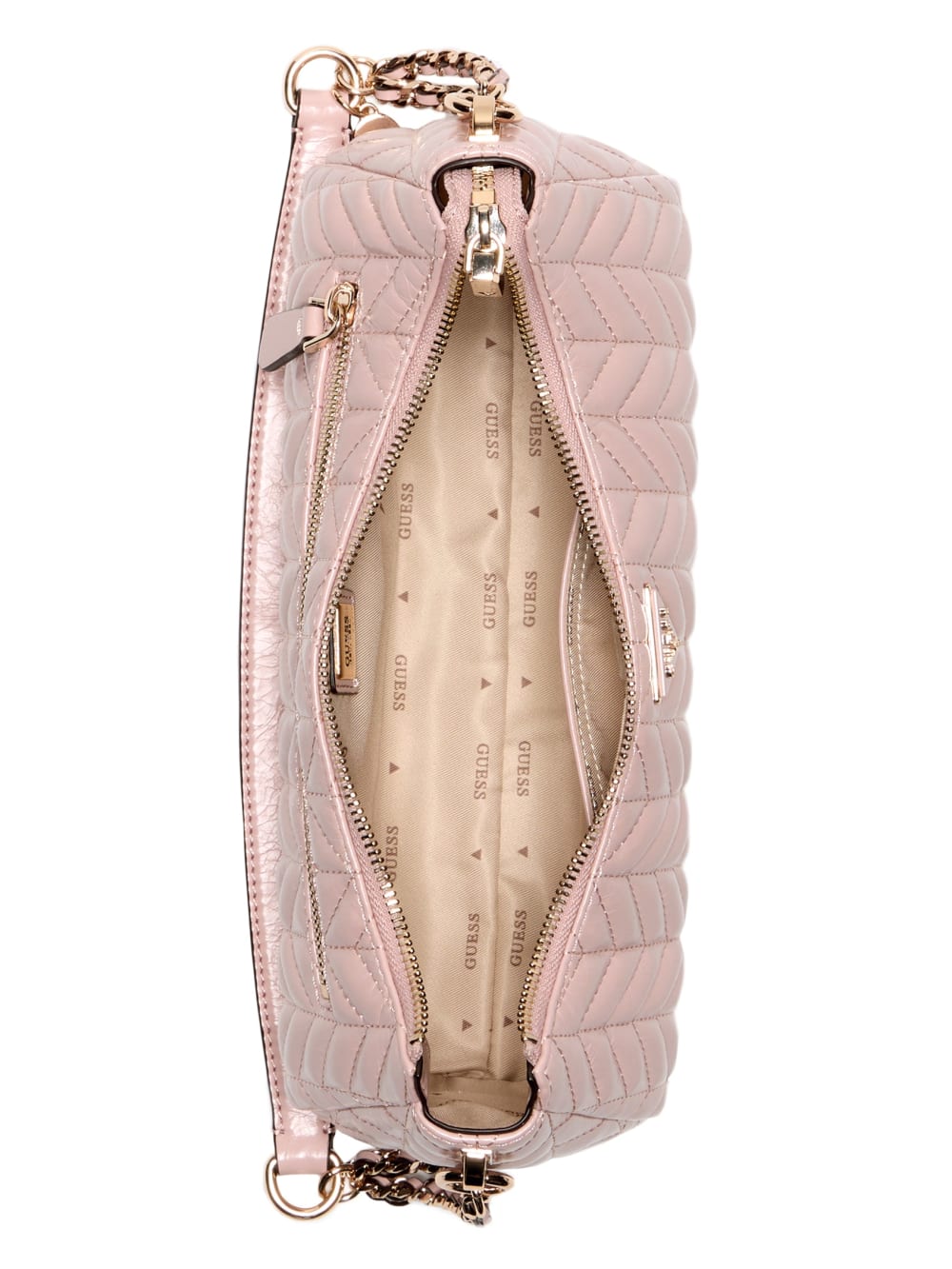 Cheryl Quilted Shoulder  Bag - Guess