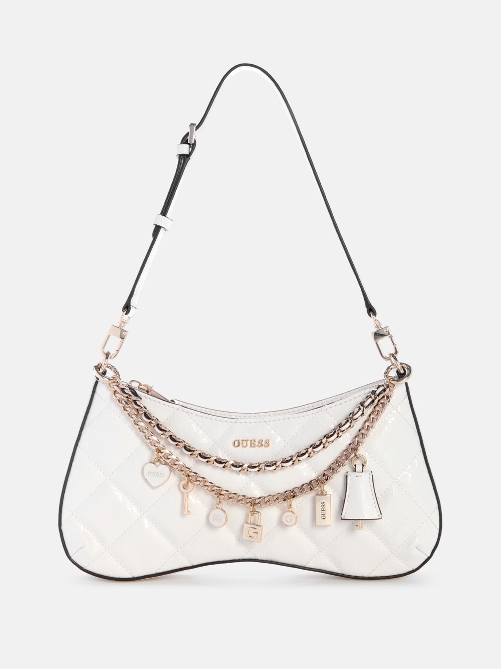 Libby Quilted Shoulder Bag - Guess