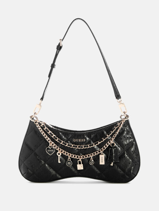 Libby Quilted Shoulder Bag - Guess