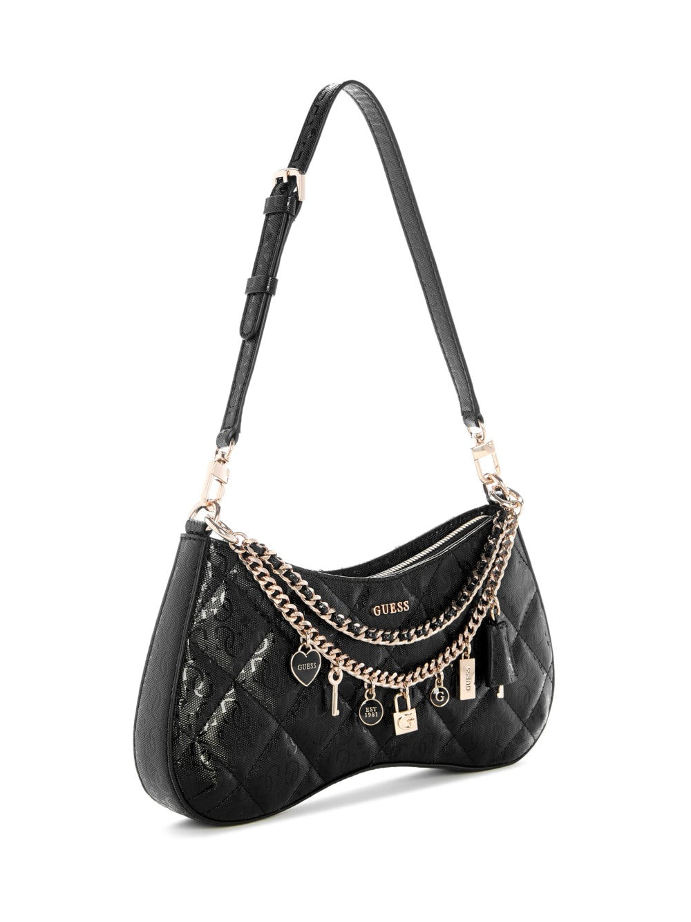 Libby Quilted Shoulder Bag - Guess
