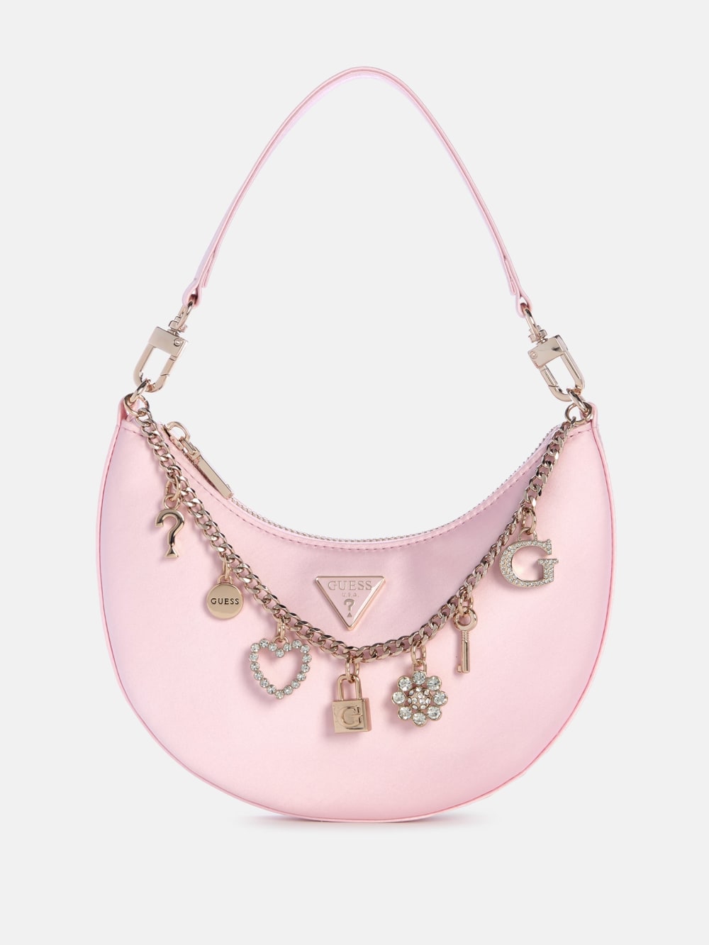 Tasmin Charm Appliqu  Hobo Bag - Guess