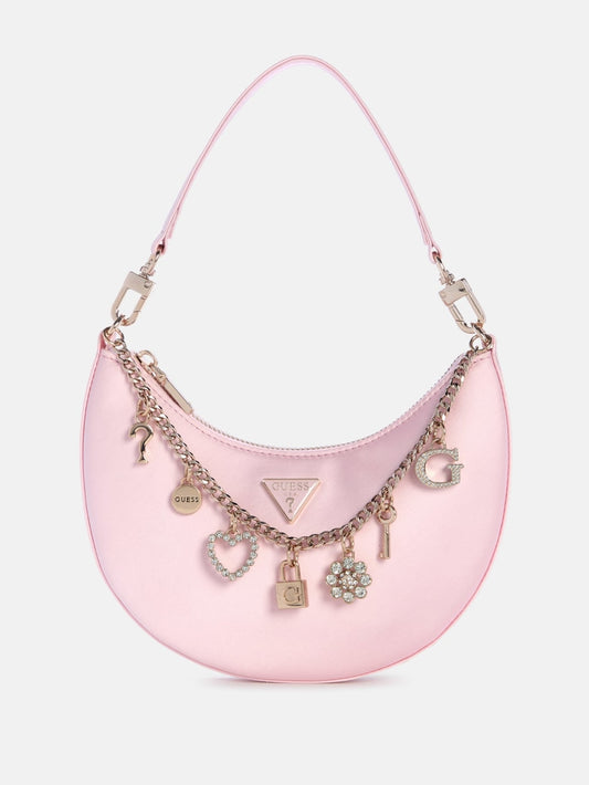 Tasmin Charm Appliqu  Hobo Bag - Guess