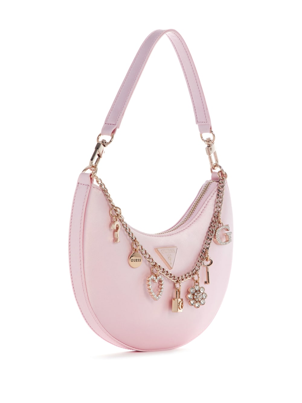 Tasmin Charm Appliqu  Hobo Bag - Guess
