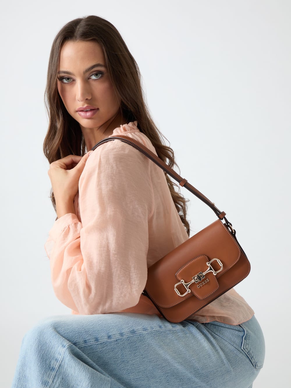 Janie Logo Crossbody Bag - Guess