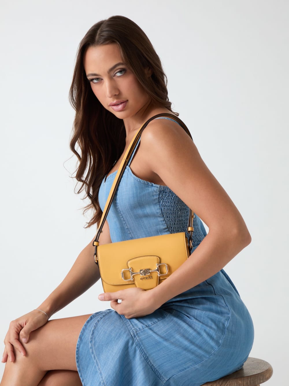 Janie Logo Crossbody Bag - Guess