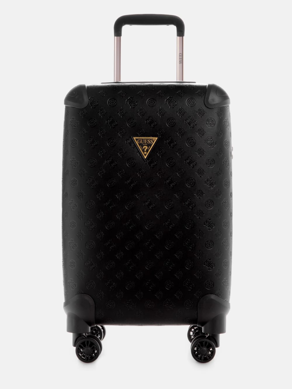 Wilder Debossed 20" 8-Wheel Suitcase - Guess