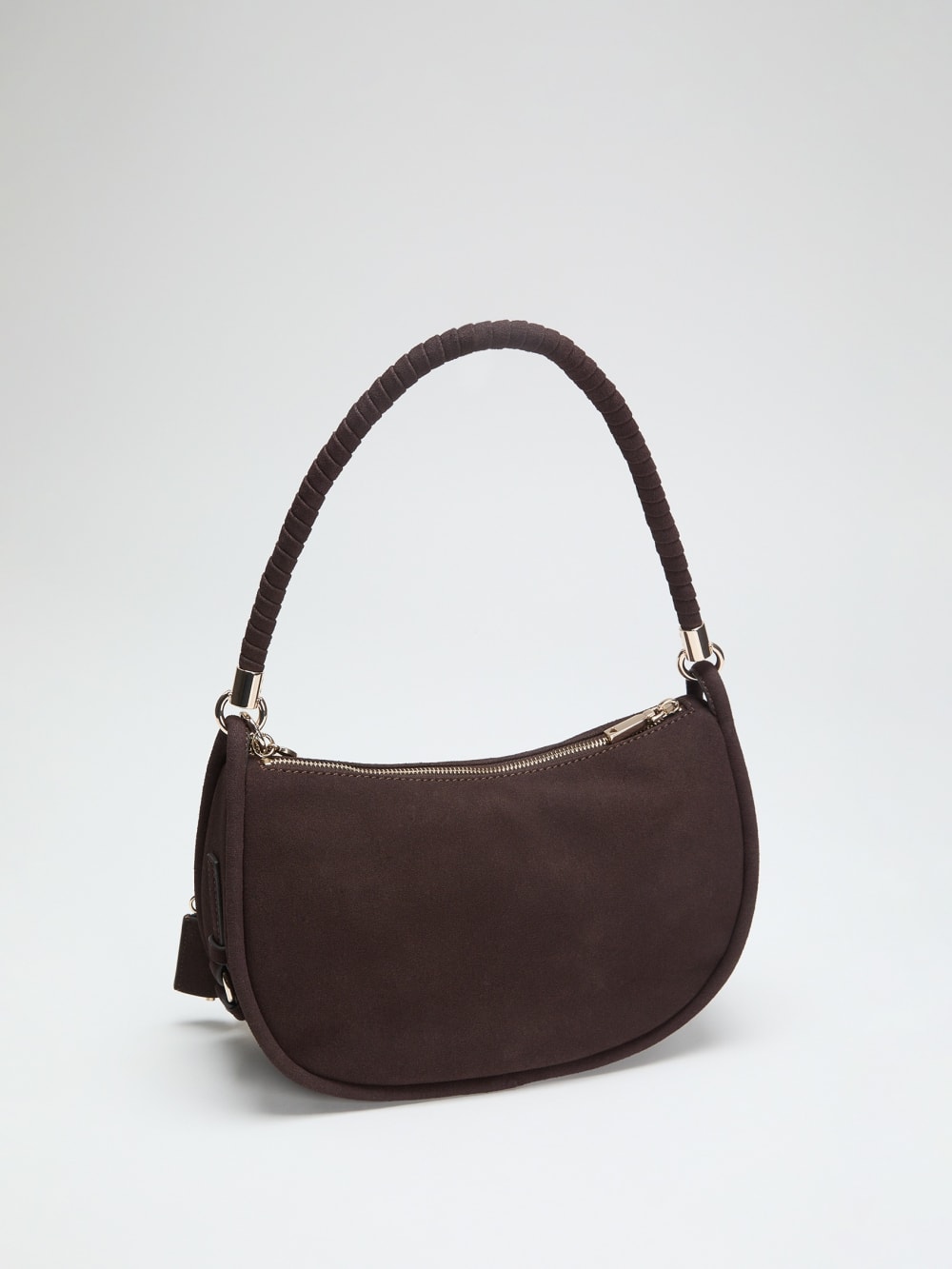 Danya Suede Shoulder  Bag - Guess