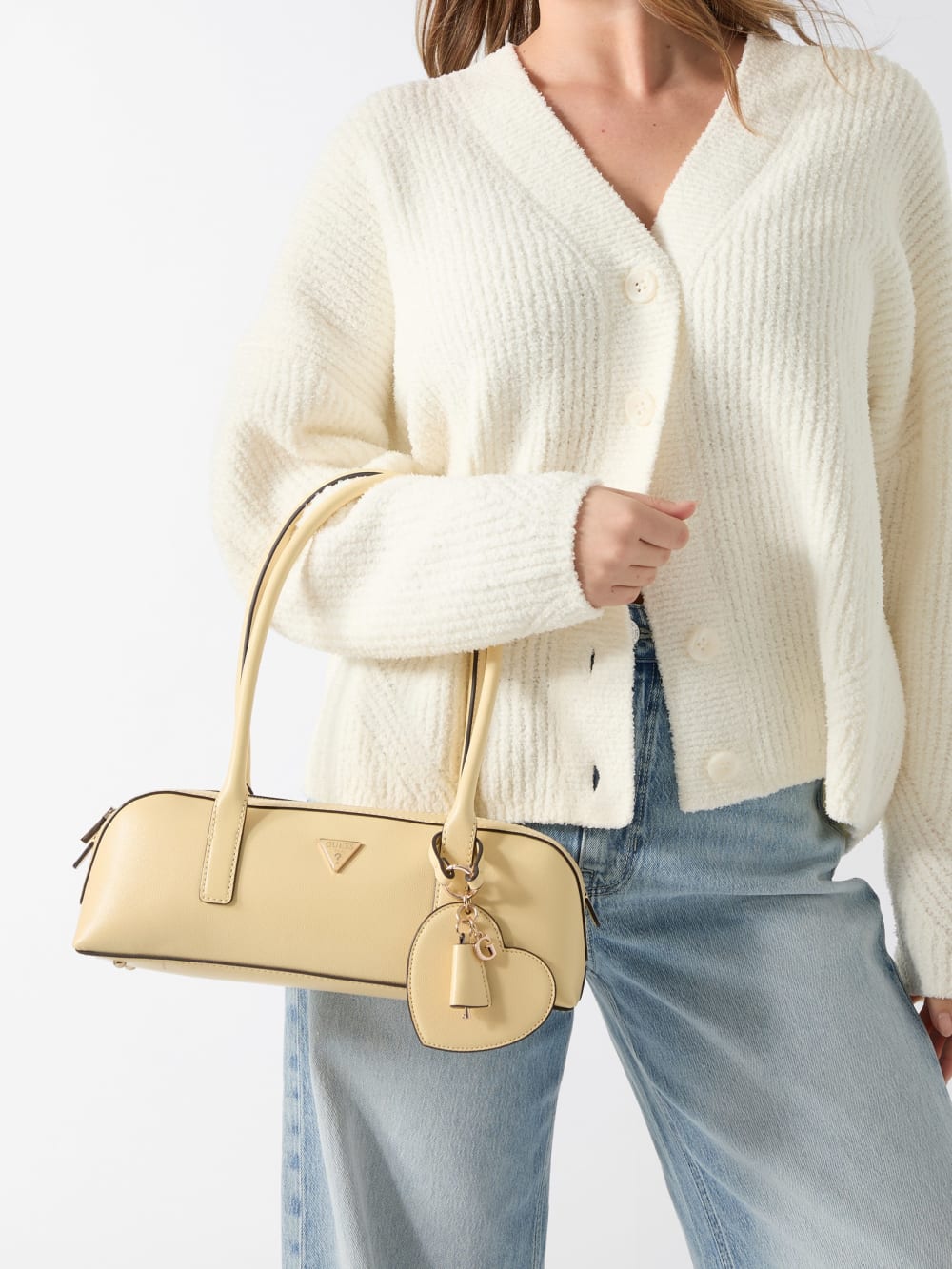 Isobel Logo Shoulder Bag - Guess