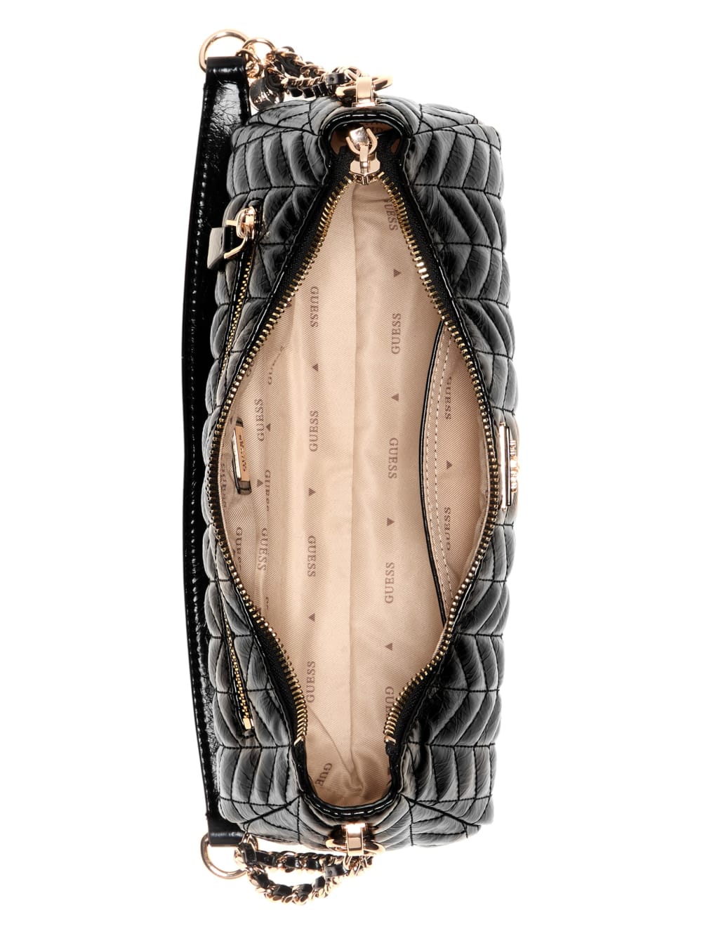 Cheryl Quilted Shoulder  Bag - Guess